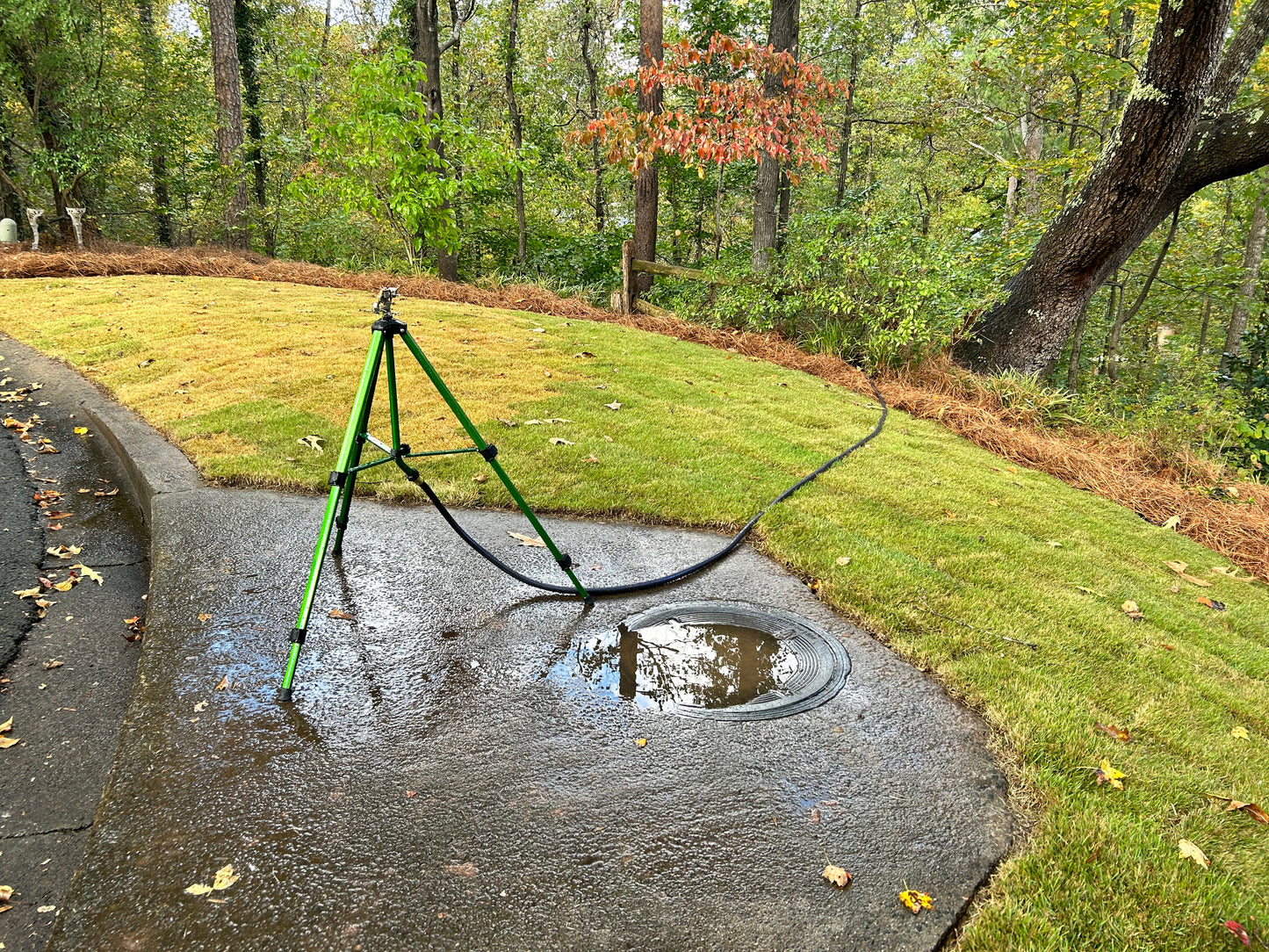2 manual sprinklers Installation /Irrigation