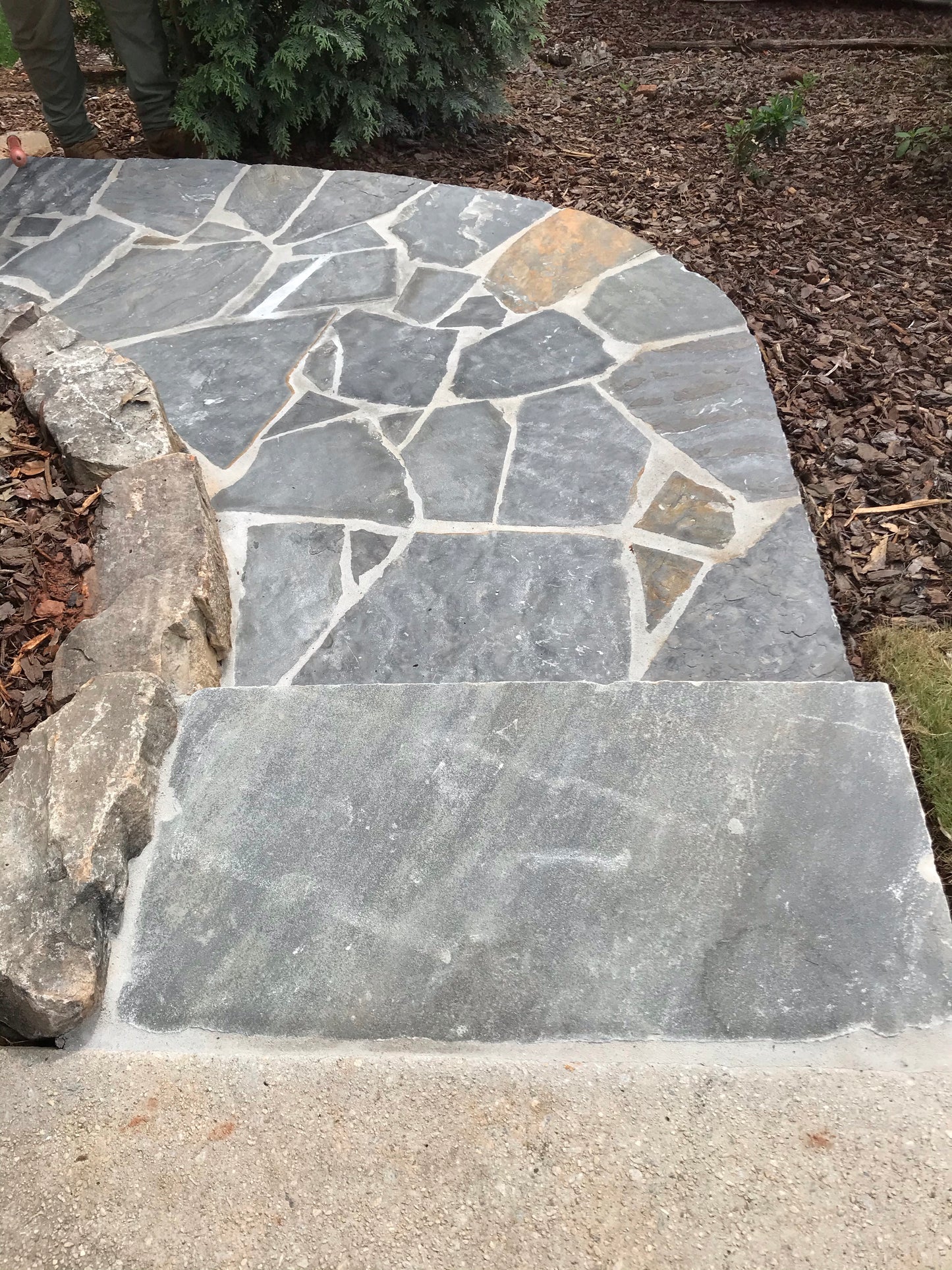 Rustic floor per square foot Installation/Hardscape/Accent Boulders