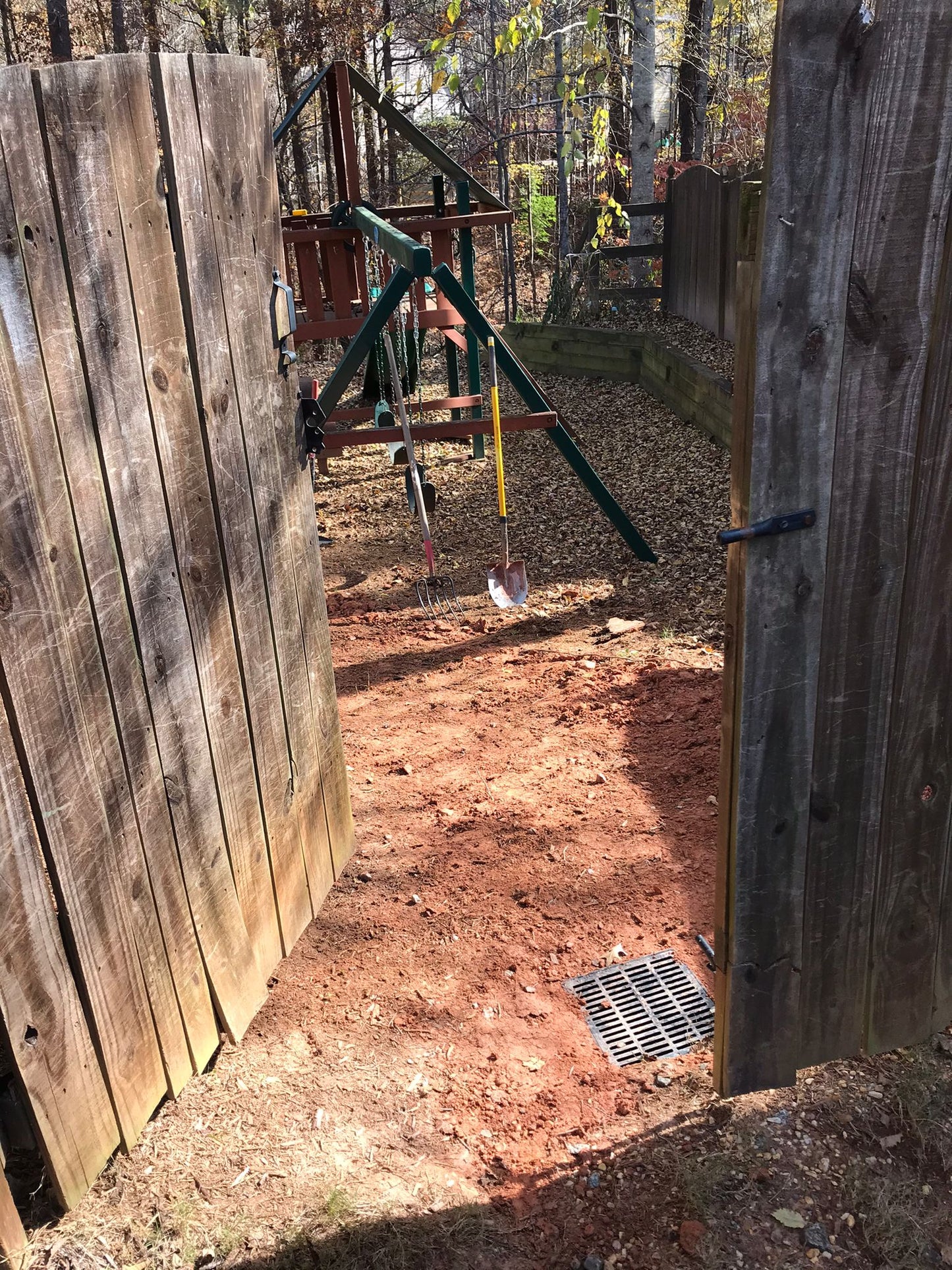 14-inch Square Catch Basin Installation/Drainage