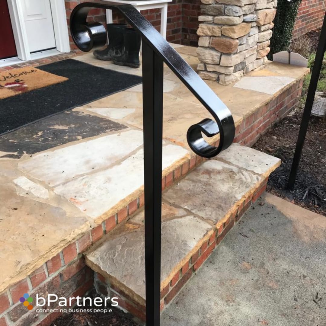 Handrails of a single pole Installation /Misc Landscape Items