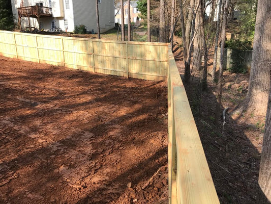 Wooden Fence by Feet 6Hx8W  Installation /Hardscapes/Patios and Walkways