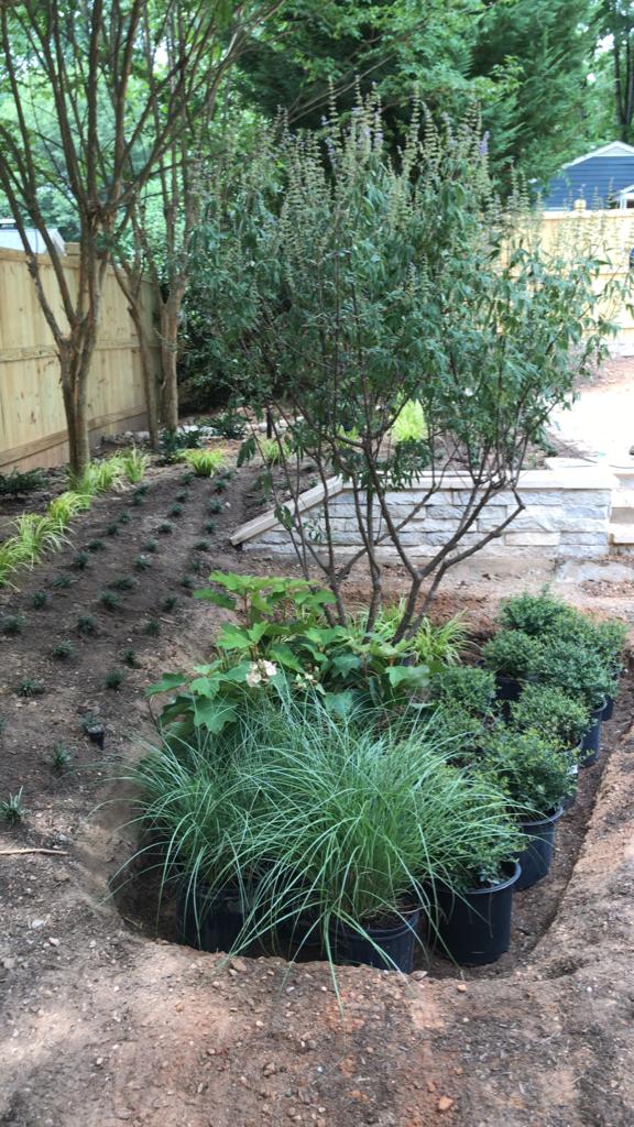 Landscape Bed Vault per square foot Installation /Garden