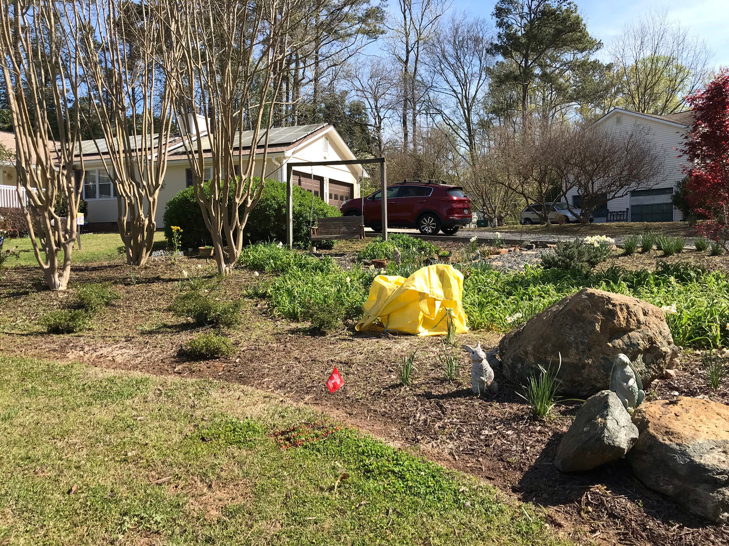 Garden cleaning by hand Installation /Cleanup