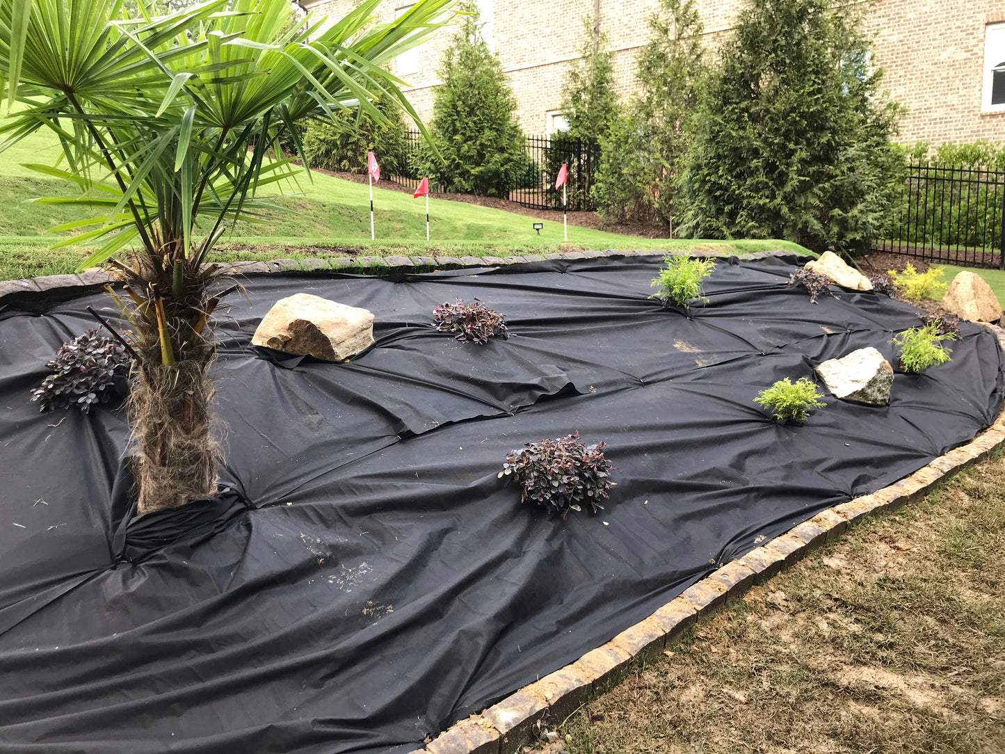 Landscape Fabric - 4 ft. x 100 ft Installation /Impermeable Membrane