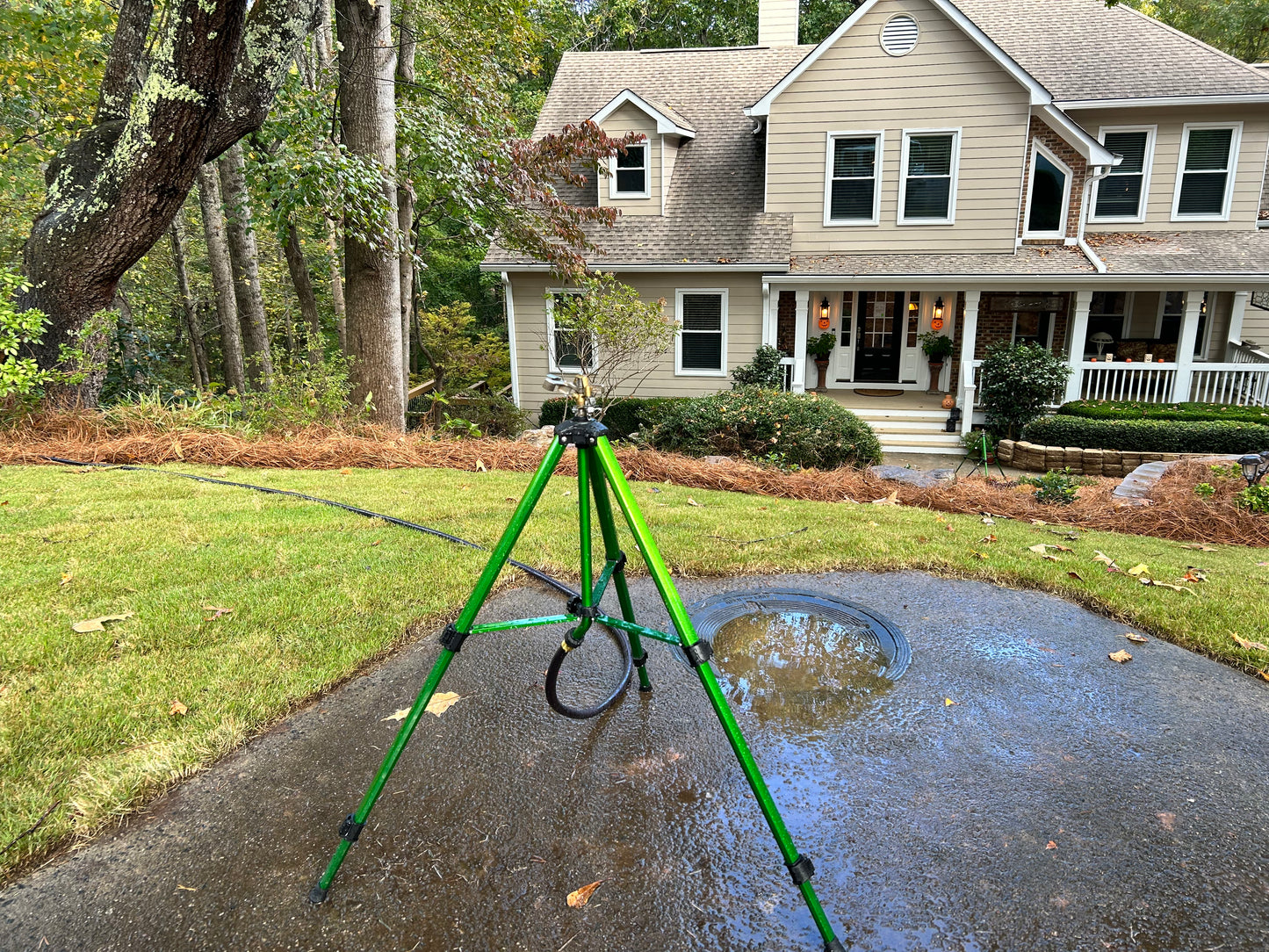 2 manual sprinklers Installation /Irrigation