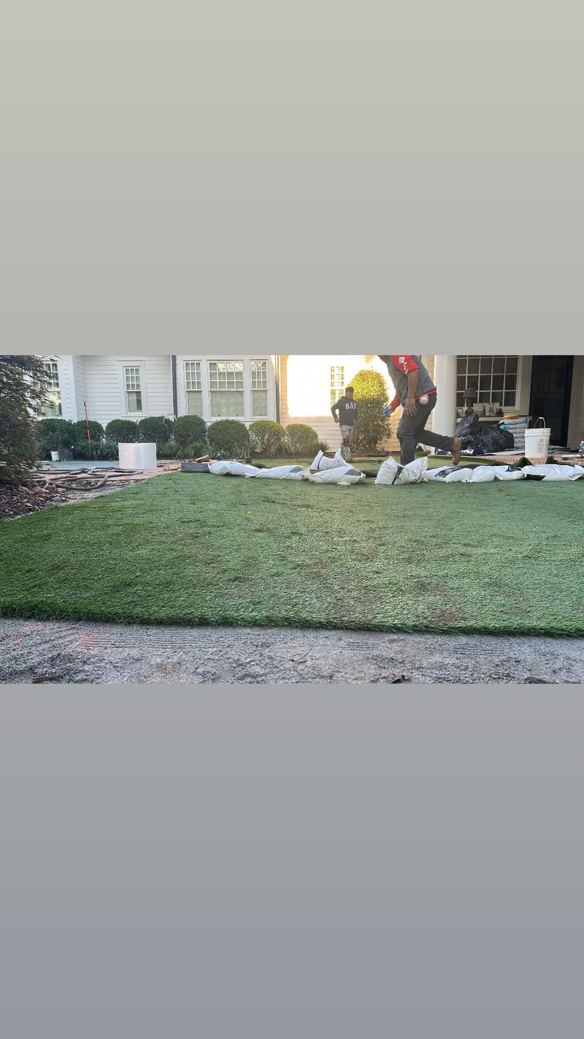 Synthetic Grass per square foot Installation/Sod