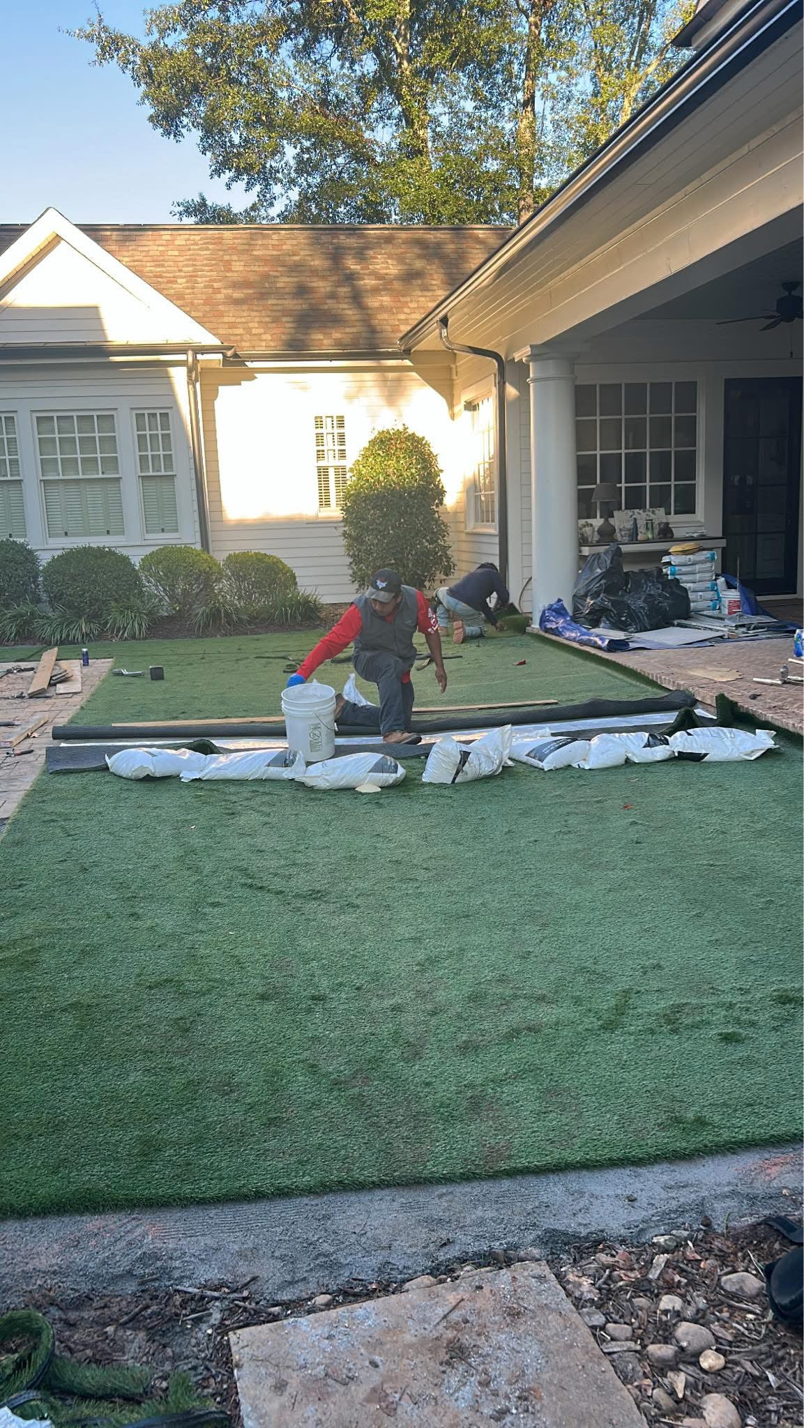 Synthetic Grass per square foot Installation/Sod