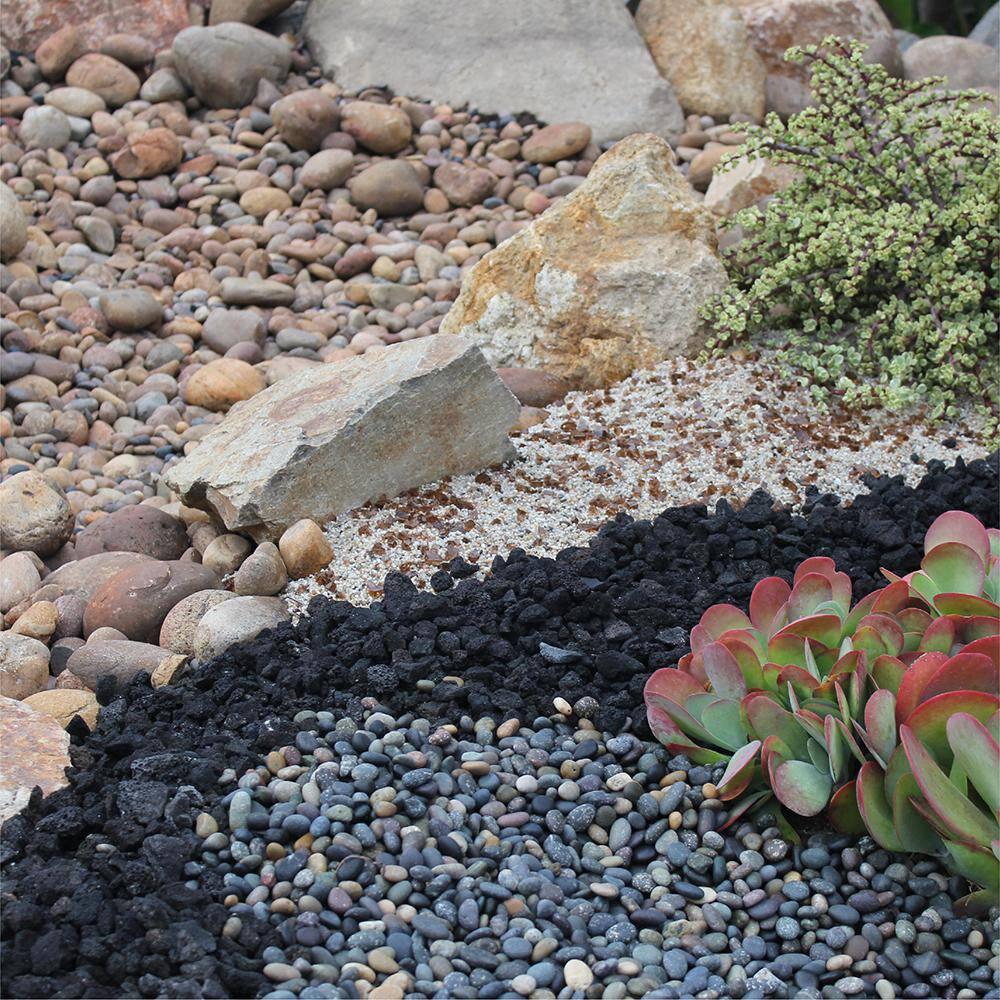 Mexican Beach Pebbles Installation/Hardscapes/Aggregates