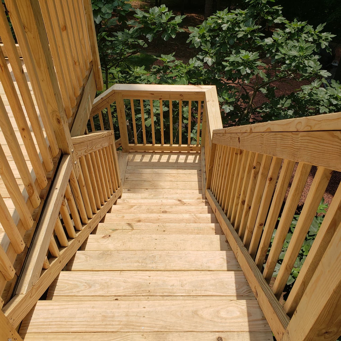 Elevated Deck with Stairs 400 ft² Construction & Home Improvement/Decks