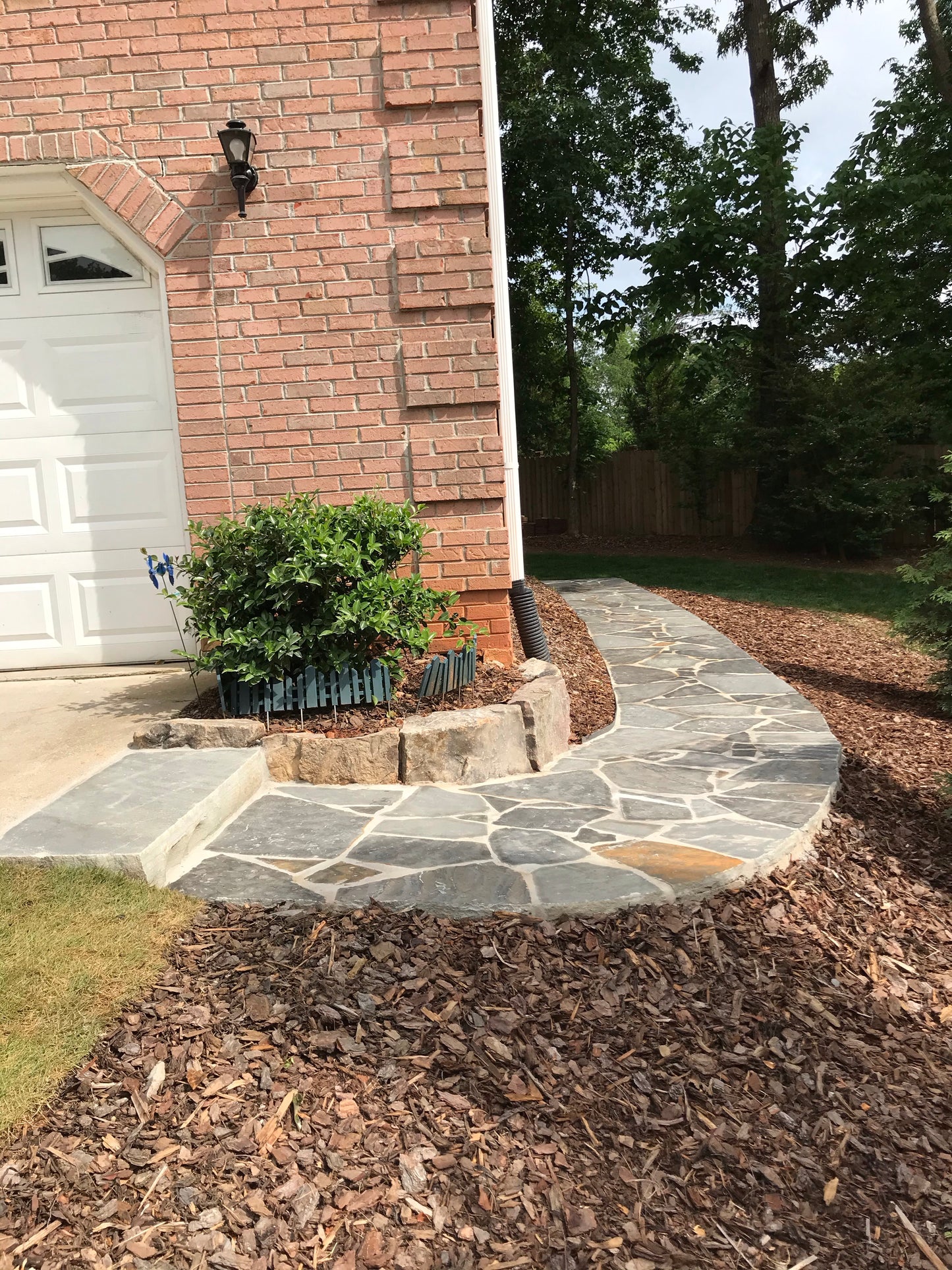 Rustic floor per square foot Installation/Hardscape/Accent Boulders