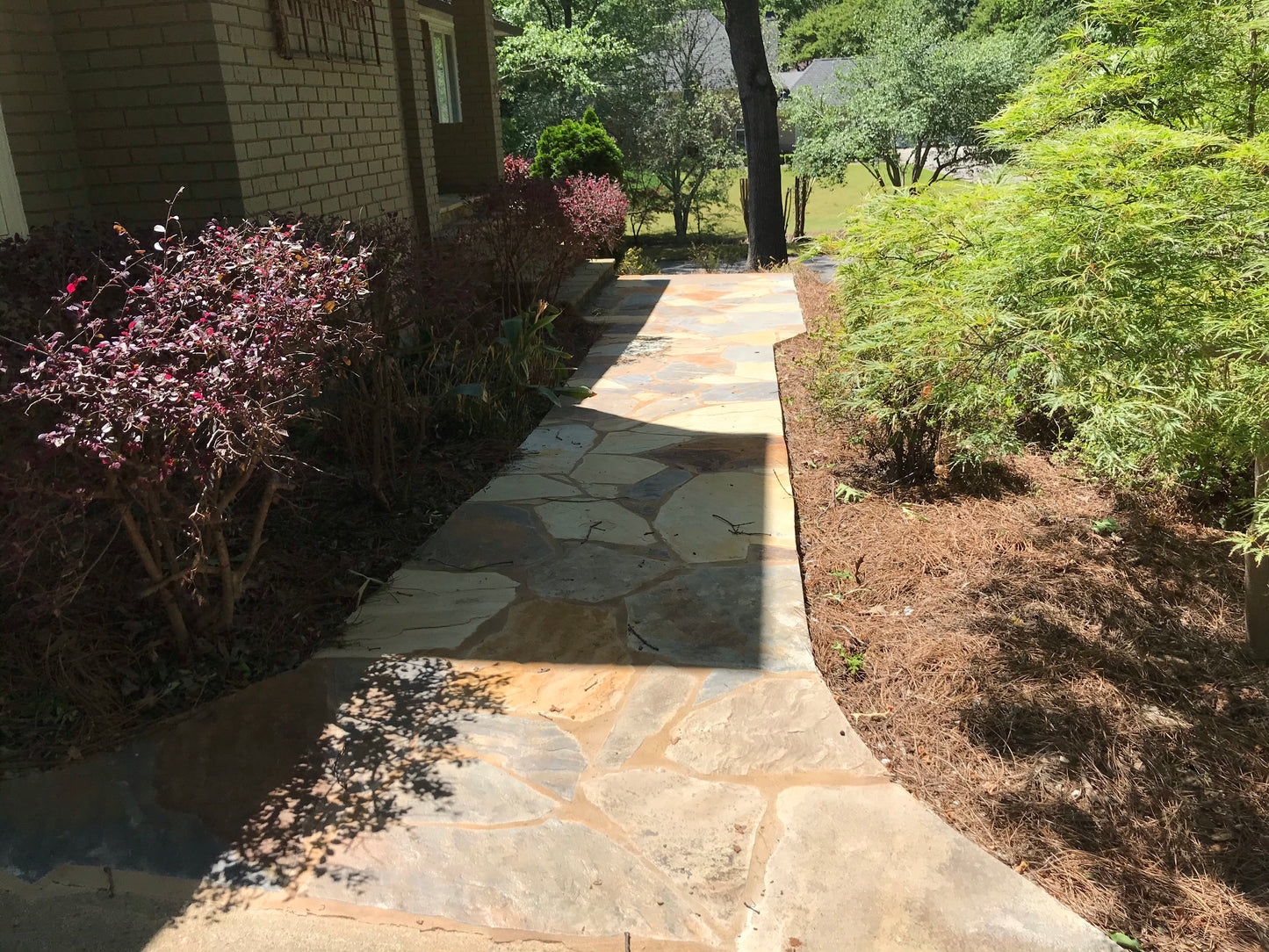Rustic floor per square foot Installation/Hardscape/Accent Boulders