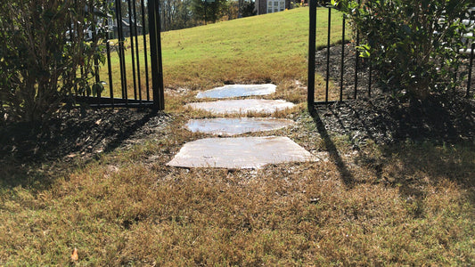 Flagstone Path-set  Installation/Hardscapes/Garden paths