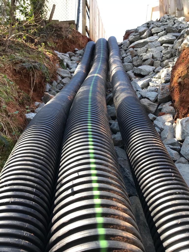 8Inch Drain Pipe per foot  Installation/Drainage