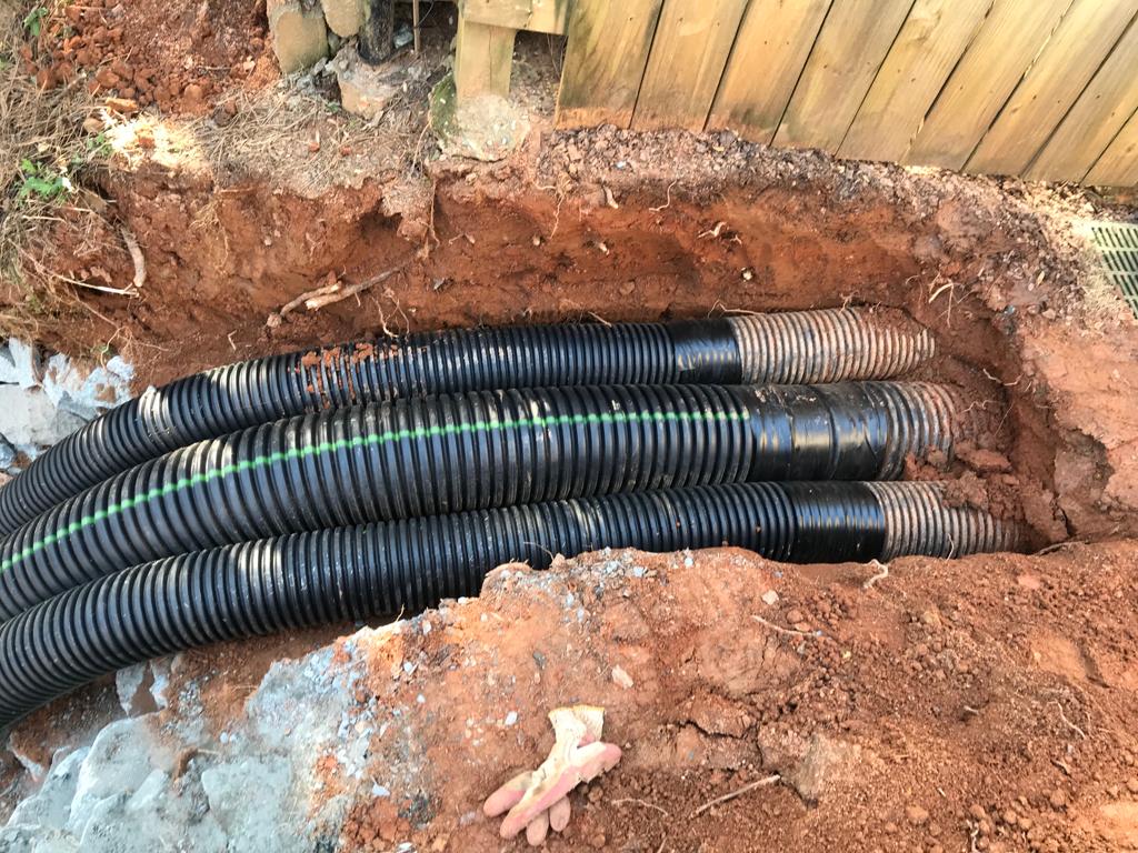 8Inch Drain Pipe per foot  Installation/Drainage