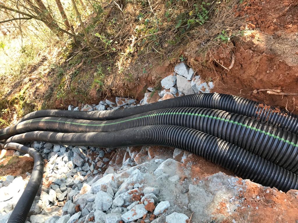 6Inch Drain Pipe per foot  Installation/Drainage