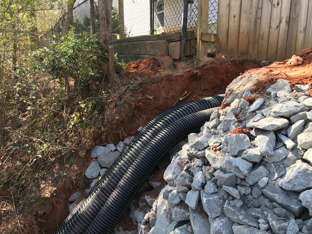 8Inch Drain Pipe per foot  Installation/Drainage