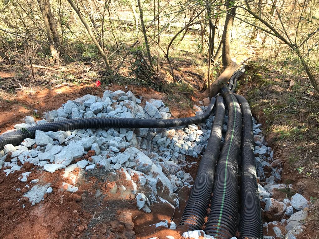 6Inch Drain Pipe per foot  Installation/Drainage