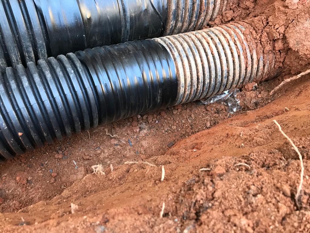 6Inch Drain Pipe per foot  Installation/Drainage