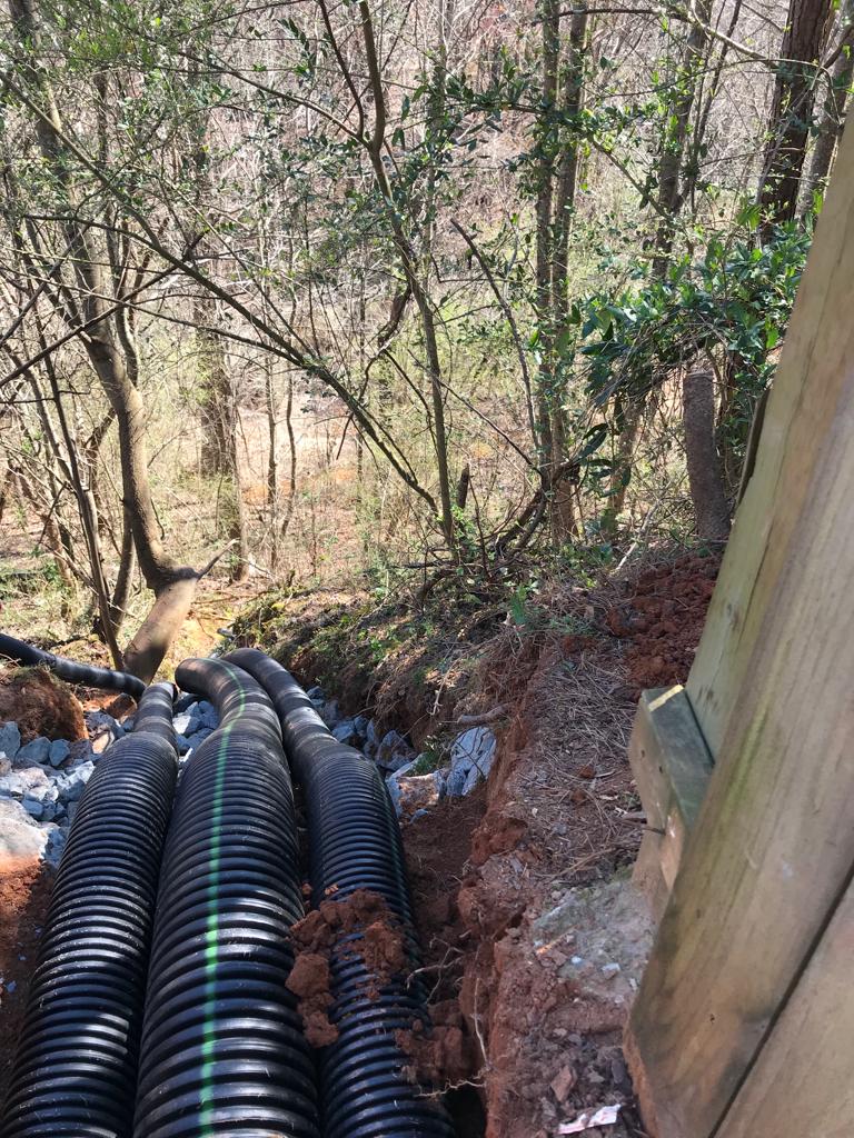 8Inch Drain Pipe per foot  Installation/Drainage