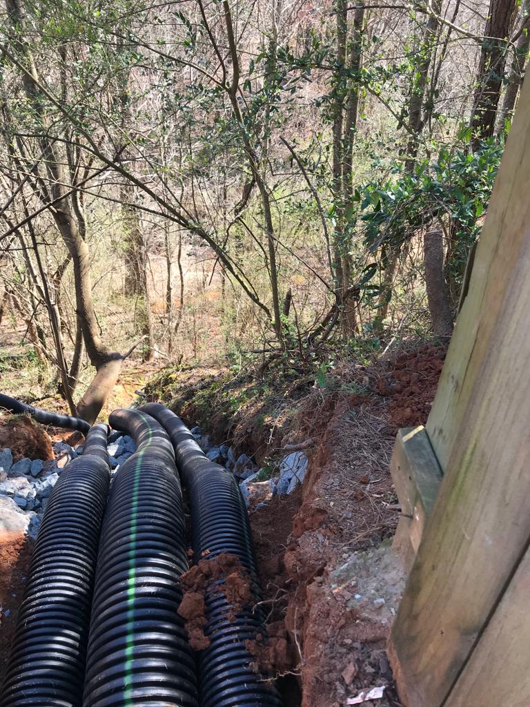 6Inch Drain Pipe per foot  Installation/Drainage