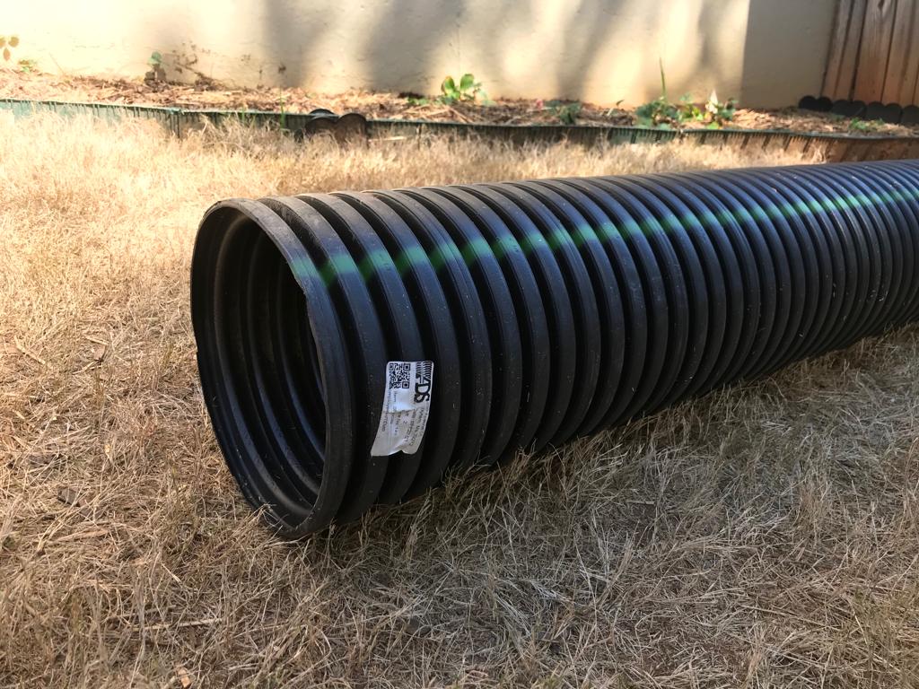 8Inch Drain Pipe per foot  Installation/Drainage