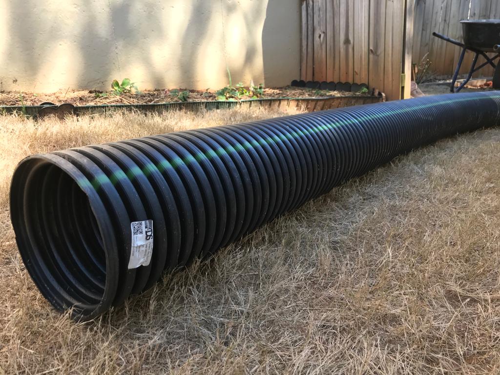 6Inch Drain Pipe per foot  Installation/Drainage