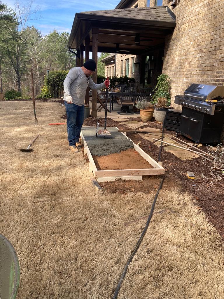 Grill Box  8long 4wide 4high feet Installation /Garden