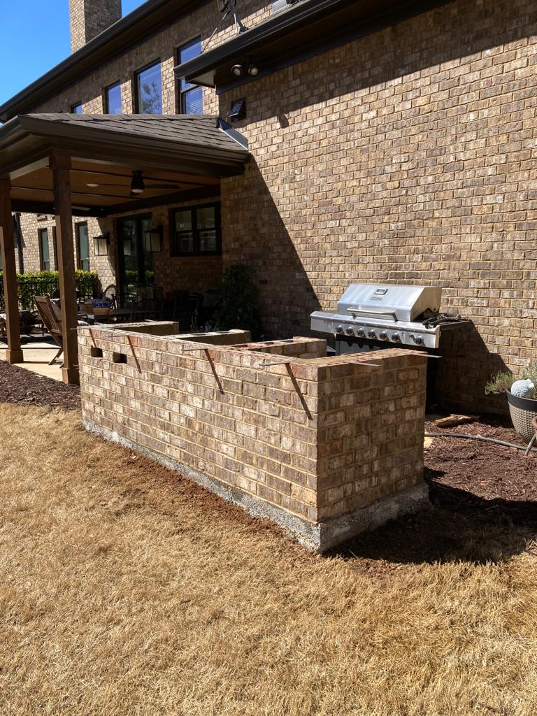 Grill Box  8long 4wide 4high feet Installation /Garden