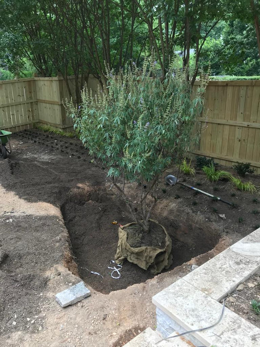 Landscape Bed Vault per square foot  Installation /Garden