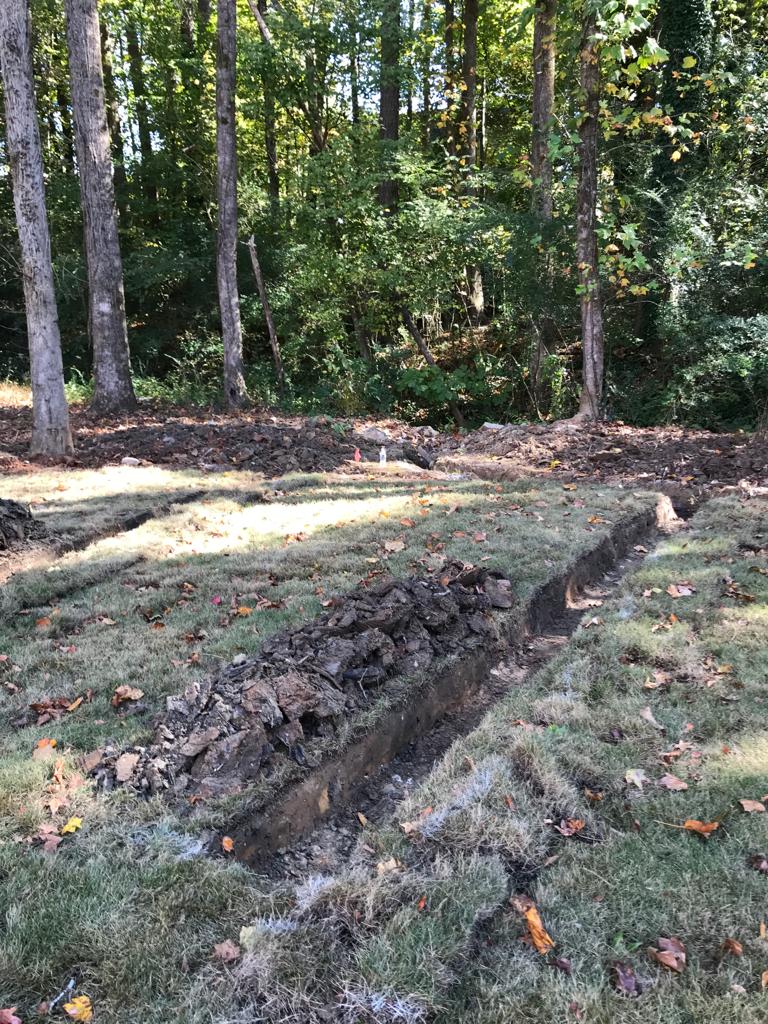 4Inch French Drain System per foot Installation/Drainage