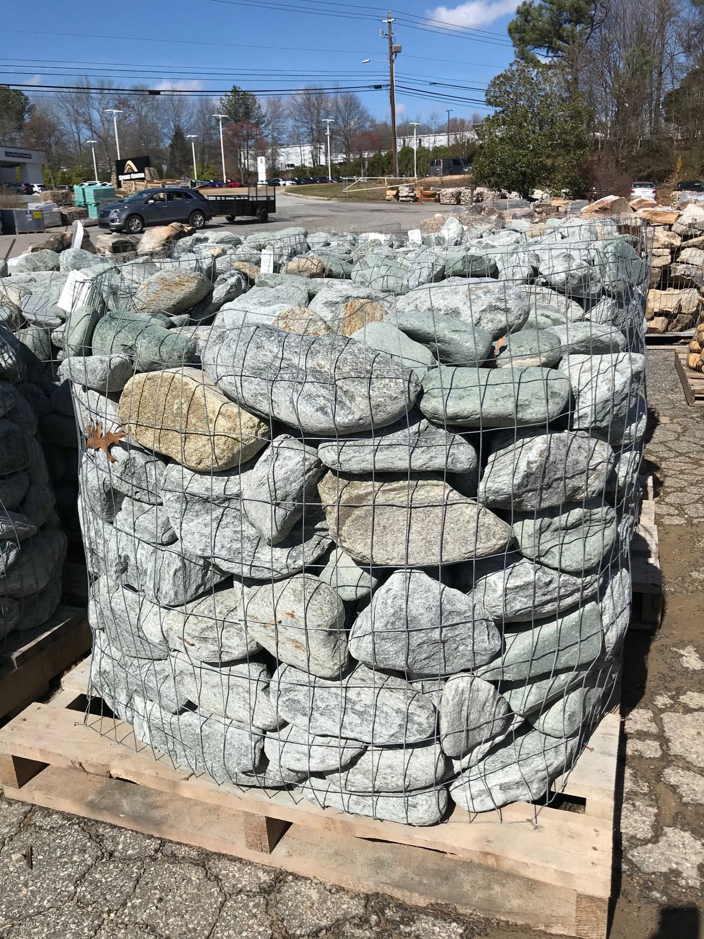 River Rock Pebbles 2″ – 4″ Installation /Hardscapes/Aggregates