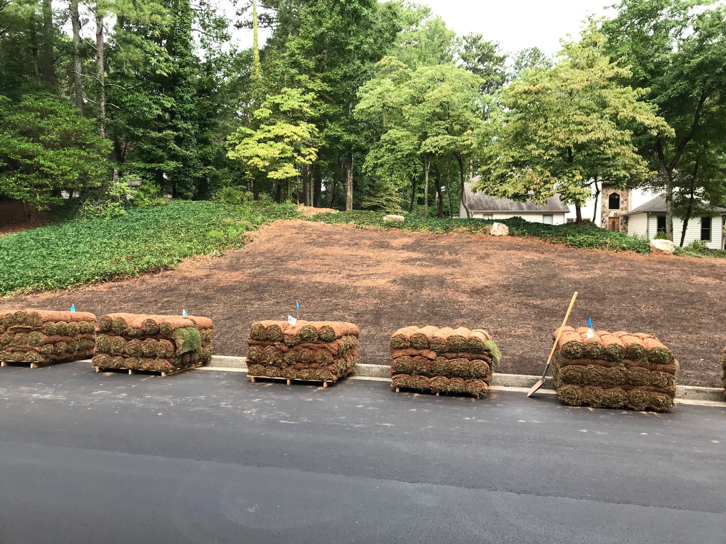 Bermuda TIFTUF 500 square feet per pallet Installation /Sod