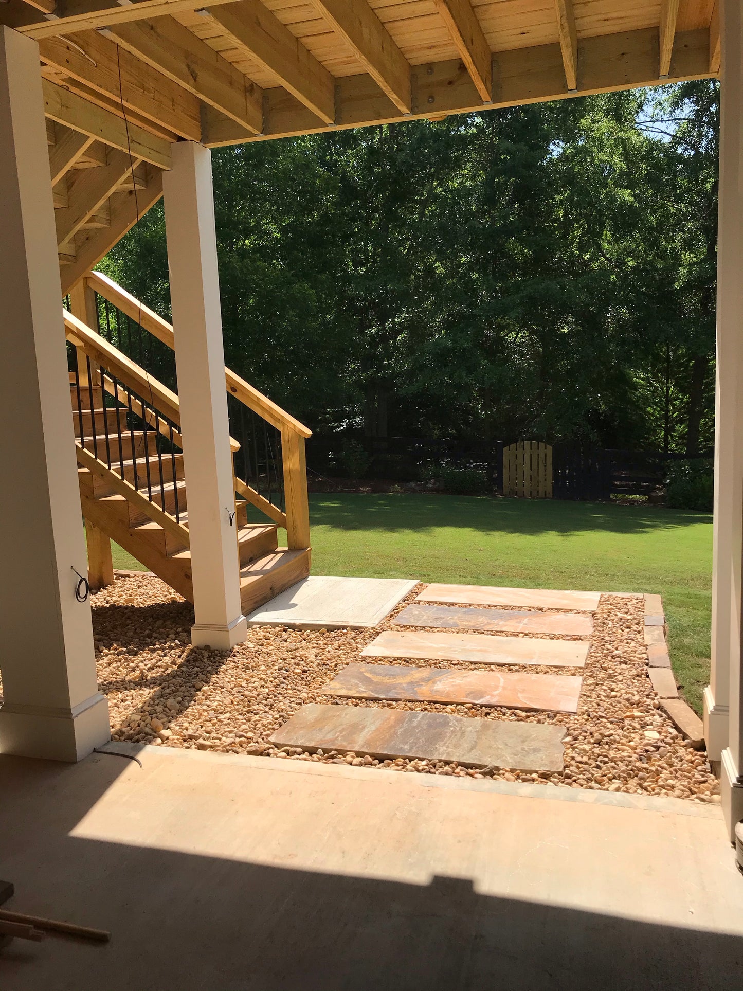 Stair Treads 48 Inch  Installation /Hardscapes/Stair Treads/Width