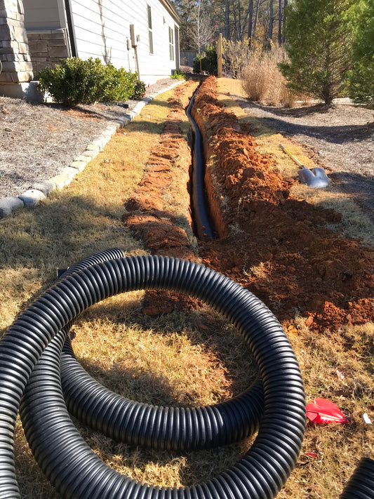 4Inch Drain Pipe per foot Installation/Drainage