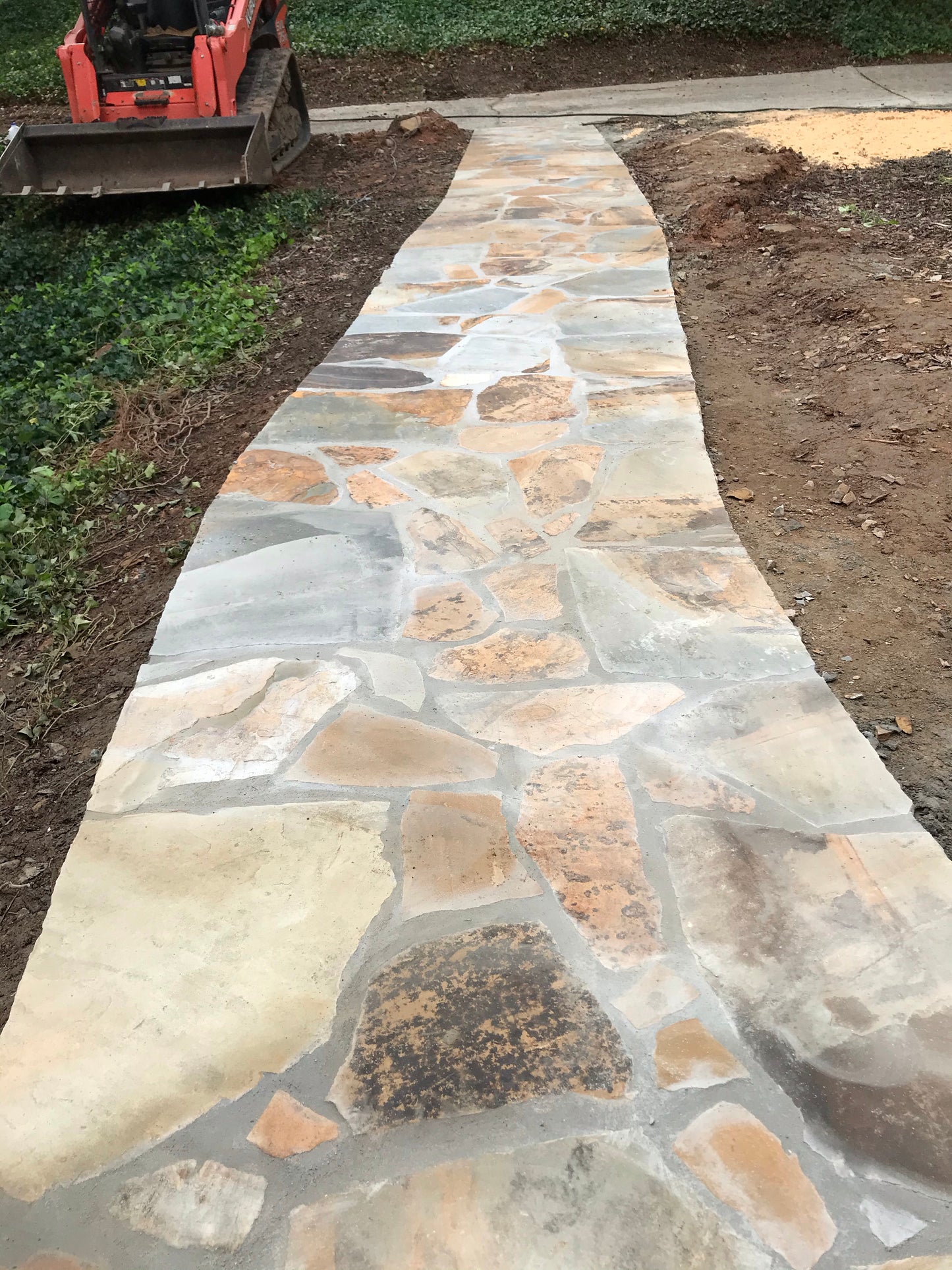 Rustic floor per square foot Installation/Hardscape/Accent Boulders