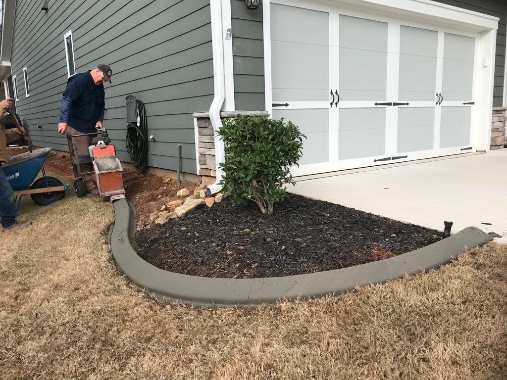 Curbing per foot  Installation/Hardscape