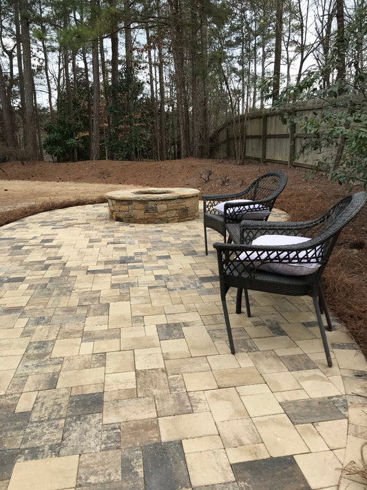 Floor Firepit per square foot Installation /Firepit space
