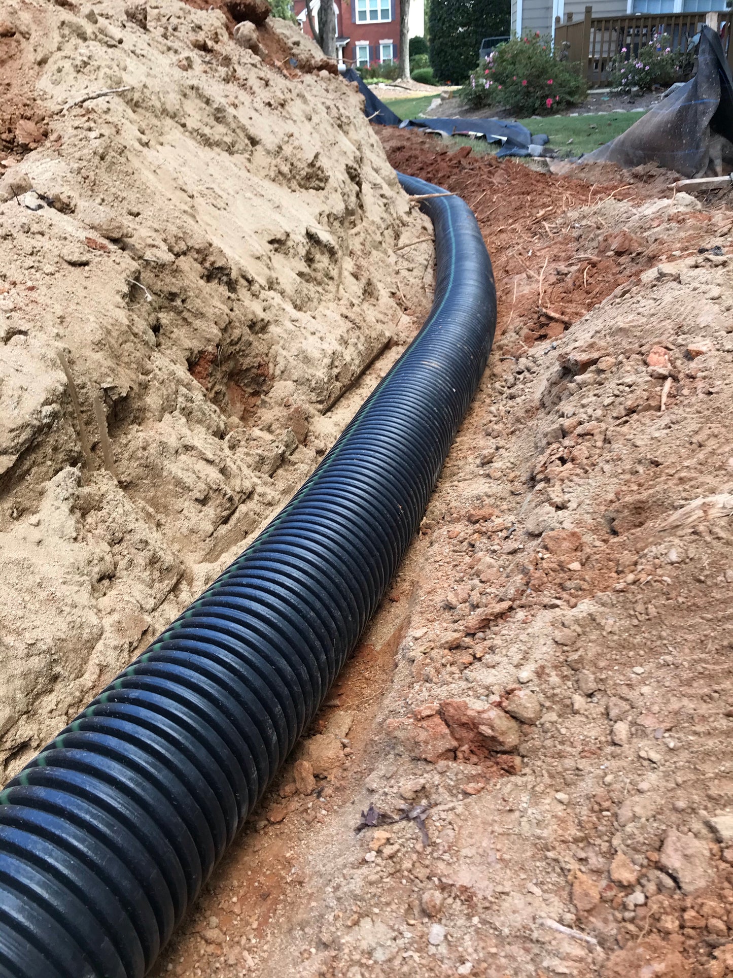 6Inch Drain Pipe per foot  Installation/Drainage