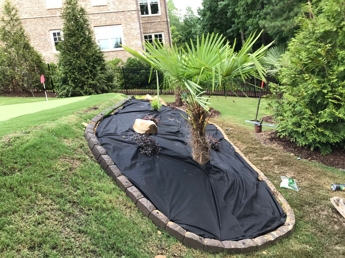 Landscape Fabric - 4 ft. x 100 ft Installation /Impermeable Membrane